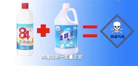 洁厕灵和84混合有什么反应,洁厕灵和84混合有什么反应方程式缩略图