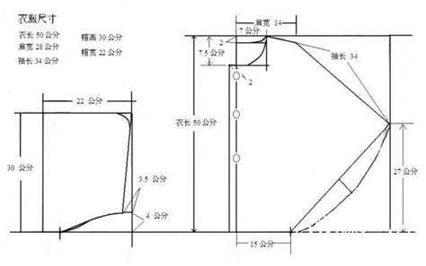 斗篷裁剪图,儿童披风斗篷裁剪图缩略图