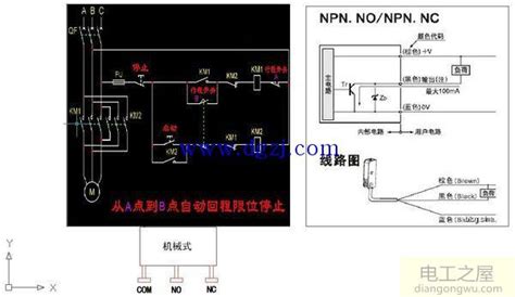 行程开关怎么接线图(行程开关怎么接线图片)缩略图