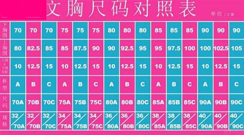 内衣罩杯abcd怎么区分的(内衣罩杯尺码对照表)缩略图