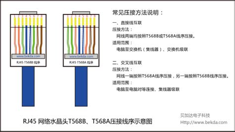 水晶头正确接线方法,水晶头正确接线方法图片缩略图