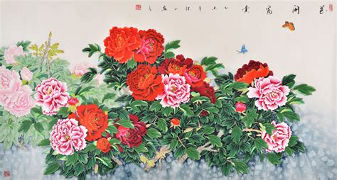 国画牡丹作品,国画牡丹作品欣赏展示缩略图