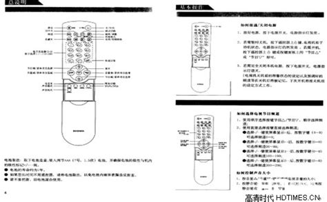 遥控器说明书图解,遥控器说明书图解教程缩略图